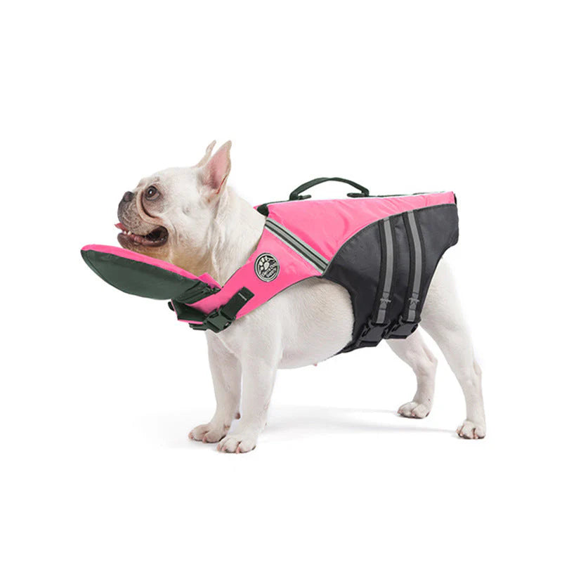 SafeSwim Dog Life Jacket with Chin Support