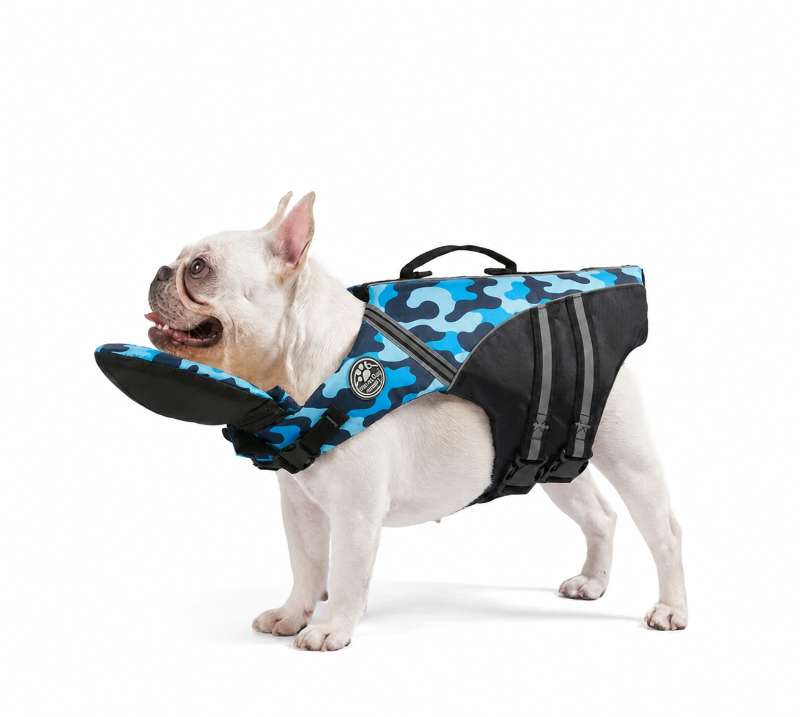 SafeSwim Dog Life Jacket with Chin Support