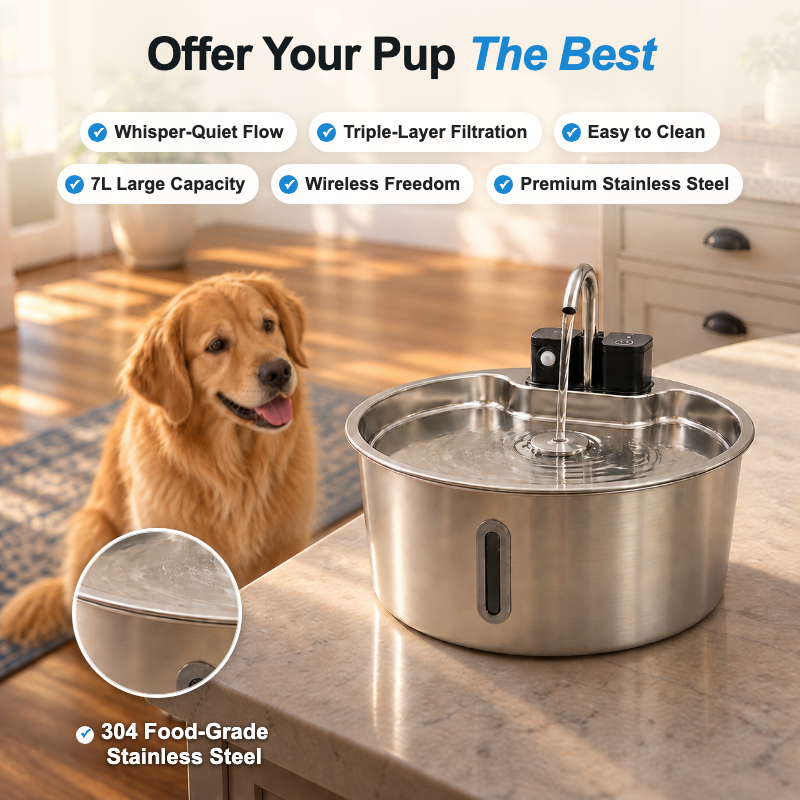 PureFlow™   Pet Water Fountain