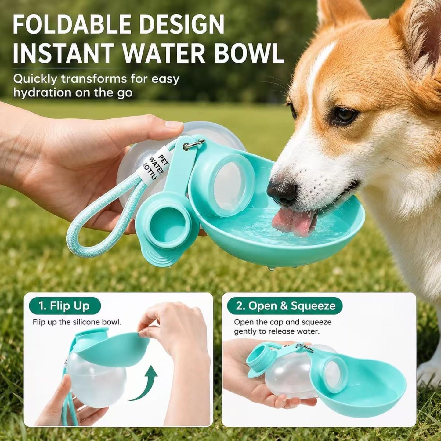 Portable Dog Water Bottle