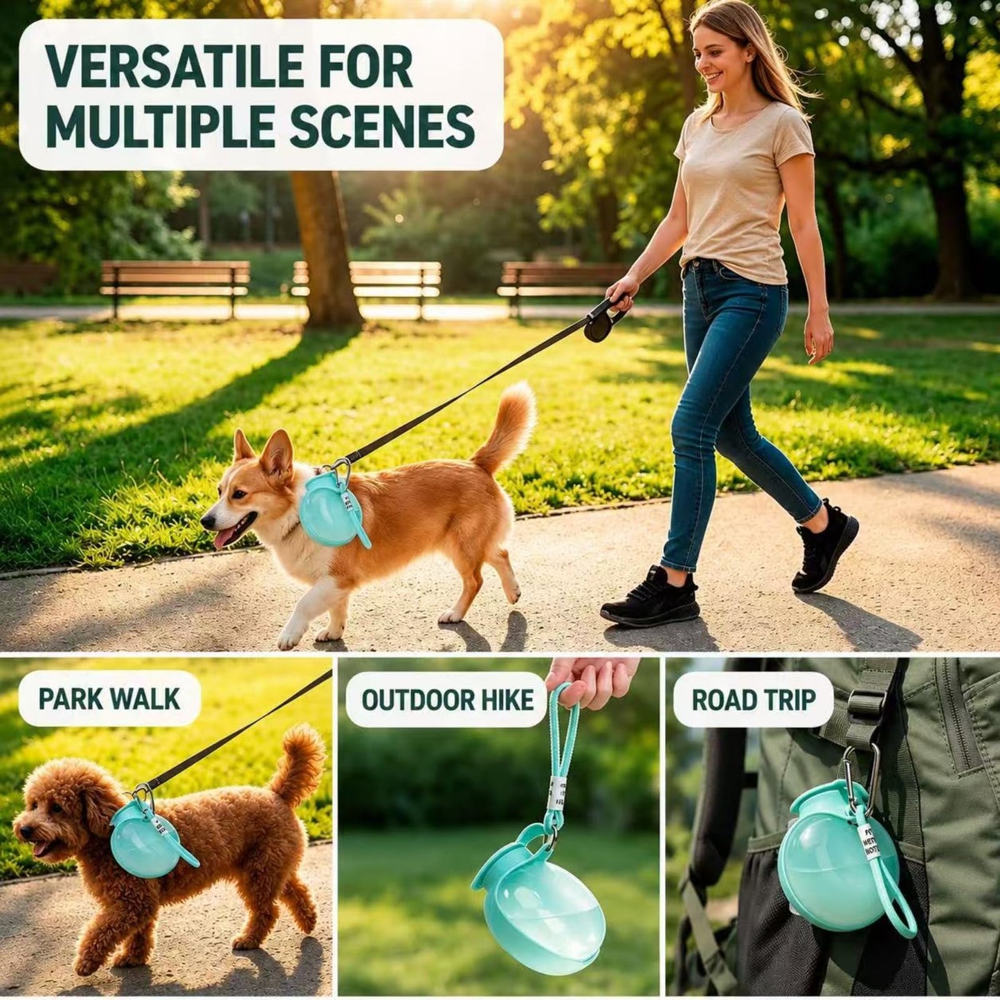 Portable Dog Water Bottle