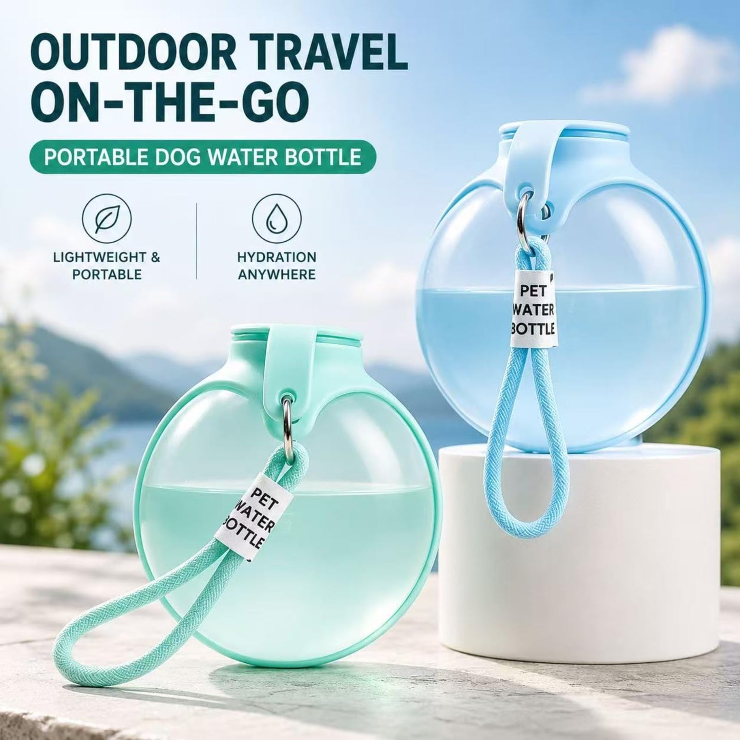 Portable Dog Water Bottle