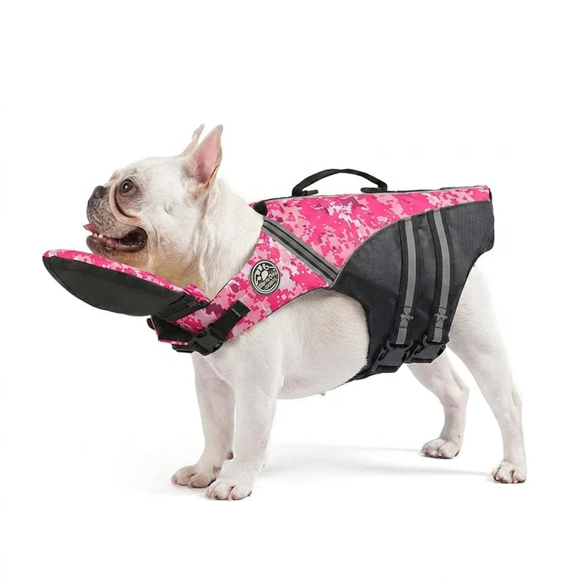SafeSwim Dog Life Jacket with Chin Support